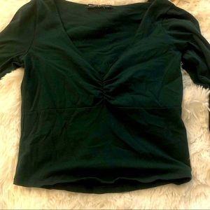 Dark green brandy Melville long sleeve!!